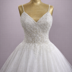 robe de mariée Cécilia princesse tulle dentelle perlée